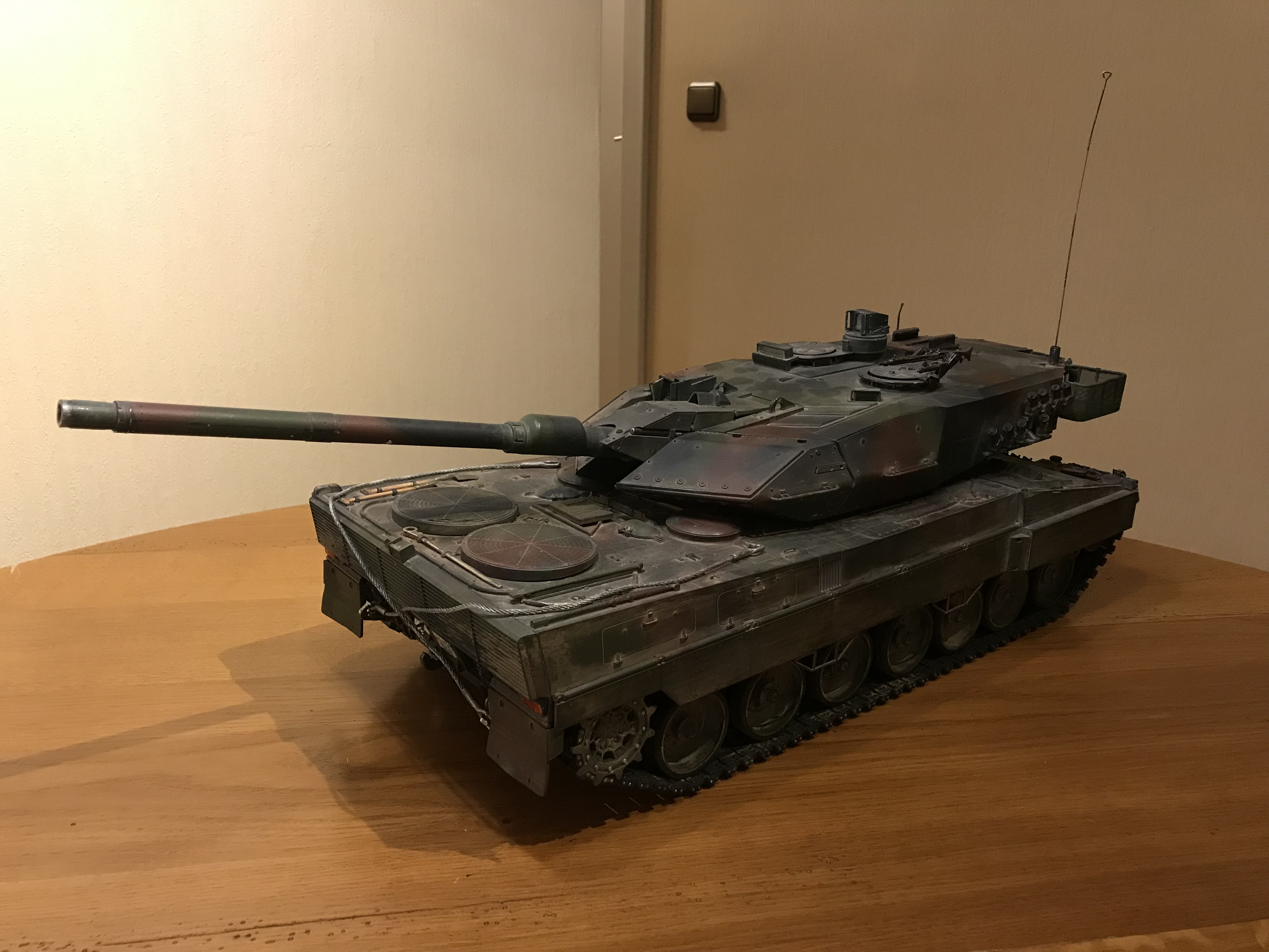 Tamiya Rc Panzer Leopard A Full Option Rc Panzer