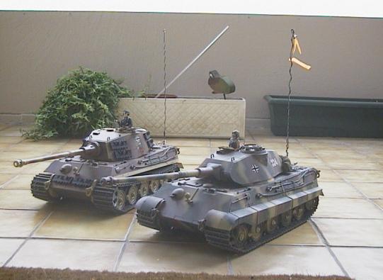 Tiger B - Henschel- und Porscheturm