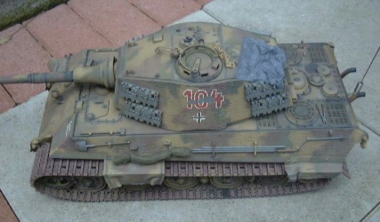 Tamiya´s Tiger II im Maßstab 1/16, Panzer VI, Sd.Kfz.182